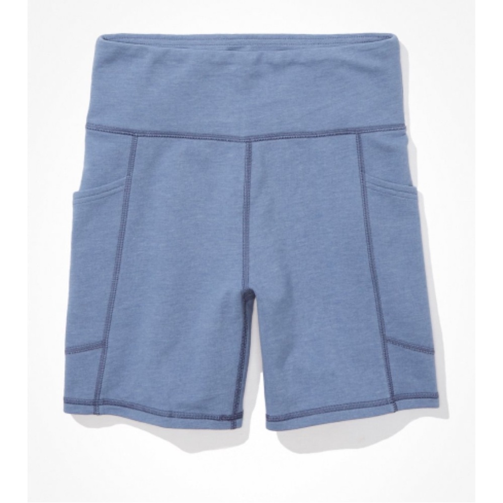 AE FLEECE EVERYTHING POCKET HIGH-WAISTED BIKE SHORT